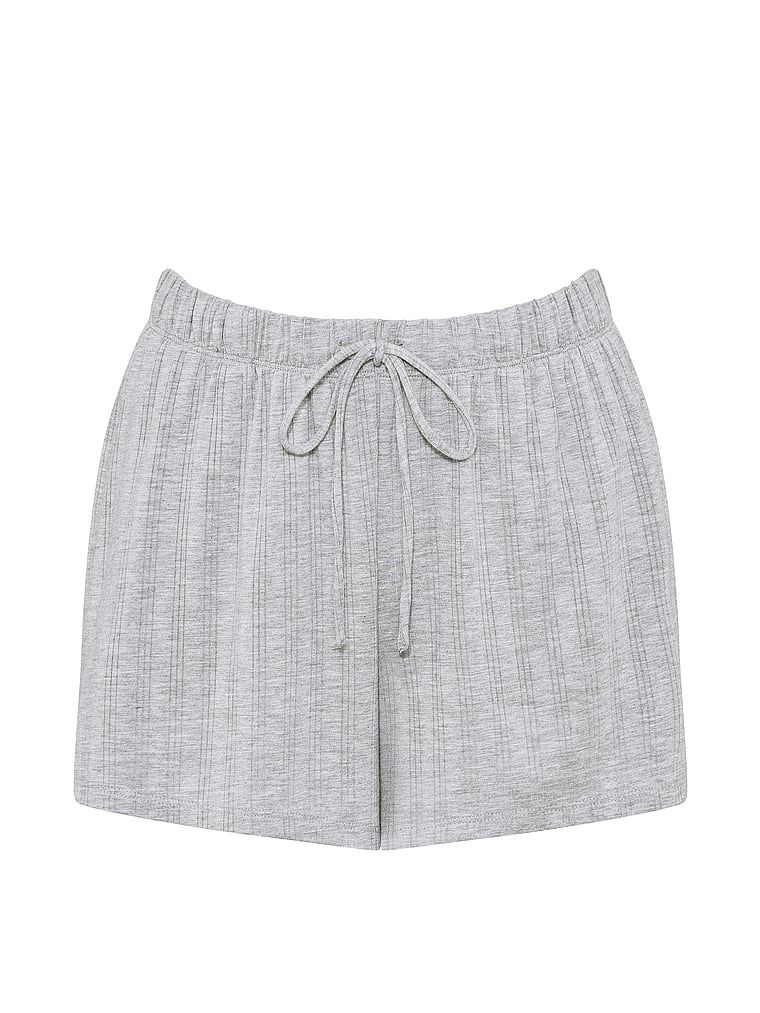 Pantaloni scurți modali SoSoft Ultra-Fine. Produsul este de culoare gri și provine din colecția Victoria's Secret.