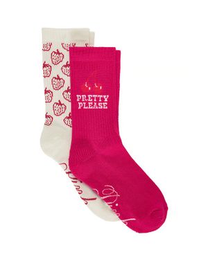 PINK Set 2 perechi șosete crew