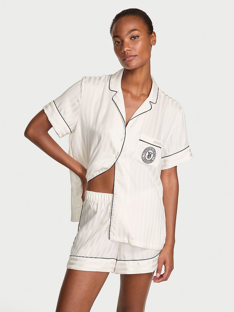 Victorias Secret Set pijama scurtă din satin Glazed