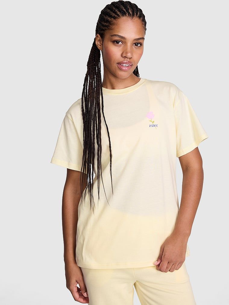 Tricou din bumbac Campus