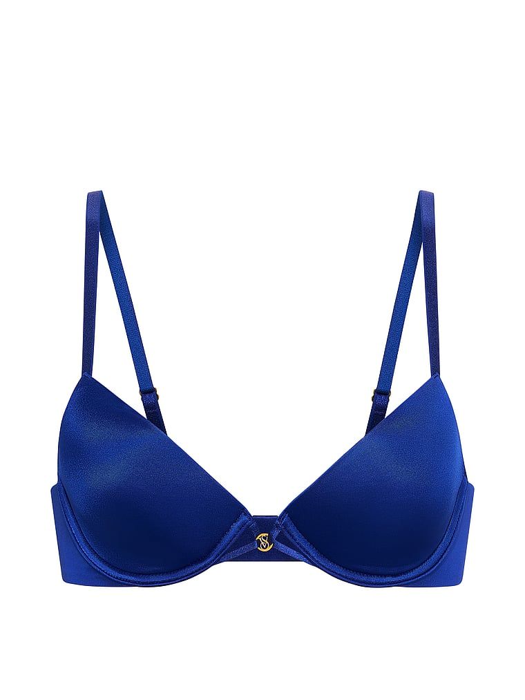 Sutien Smooth Demi ușor căptușit. Produsul este de culoare albastră și provine din colecția Very Sexy.