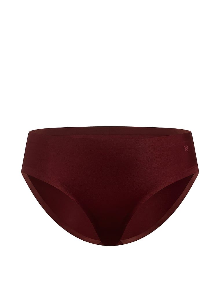 Chiloți de bikini cu talie medie, fără apariție. Produsul este de culoare maro și provine din colecția No-Show.