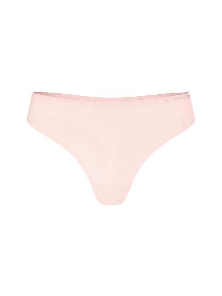Tanga din microfibră flexibilă. Produsul este roz și provine din colecția Body by Victoria.