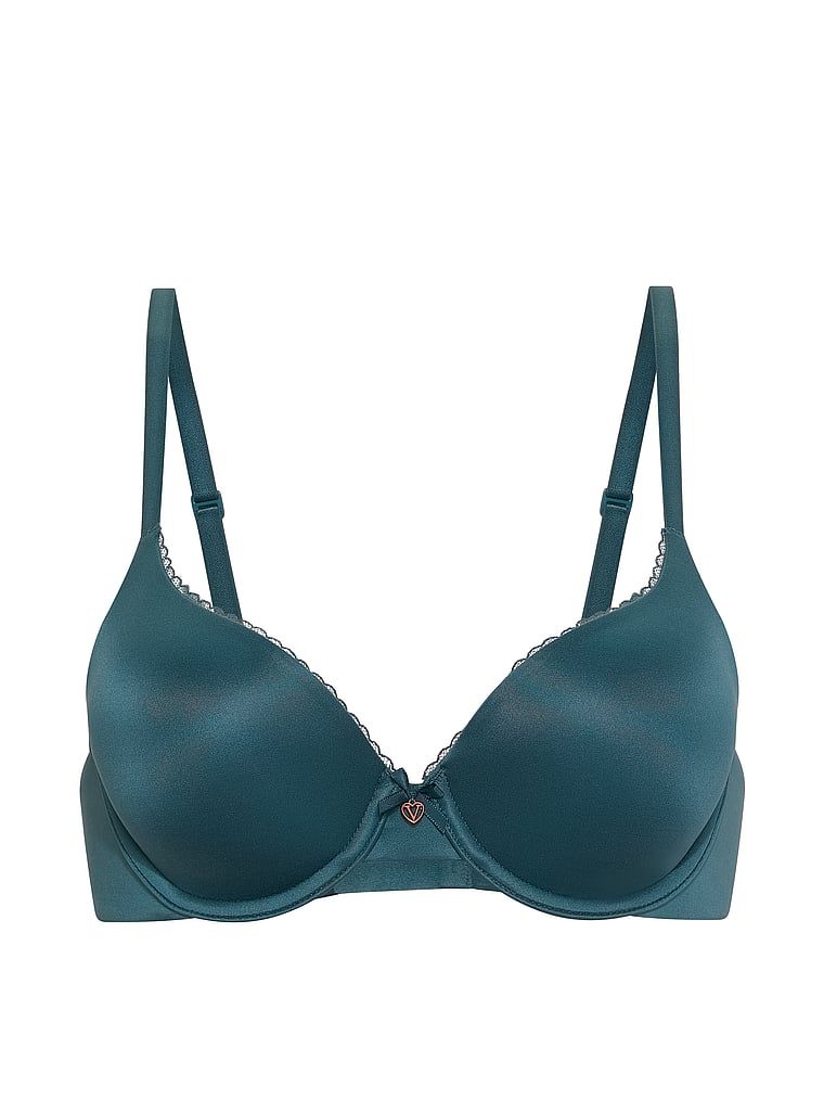 Sutien push-up Perfect Shape Smooth. Produsul este albastru și provine din colecția Body by Victoria.