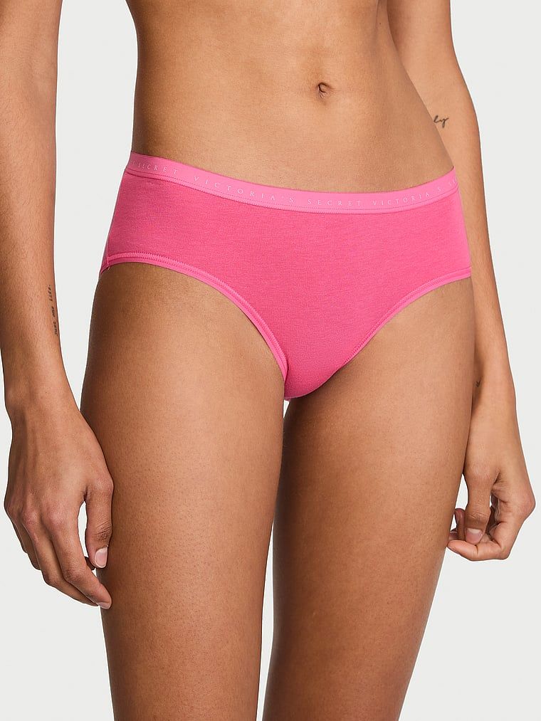Victoria's Secret Chiloți Hiphugger din bumbac extensibil