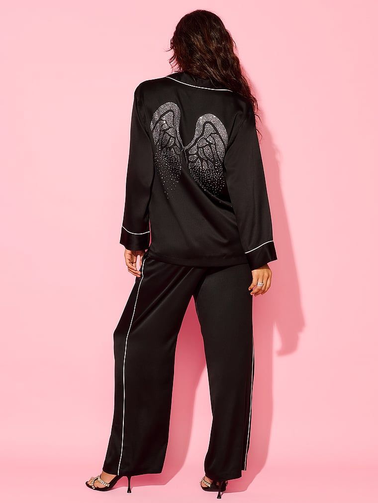 Victoria's Secret Set pijama lungă din satin Signature VSFS '26