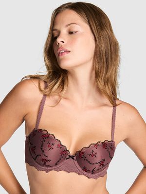 PINK Sutien balconette PINK Wink cu burete subțire