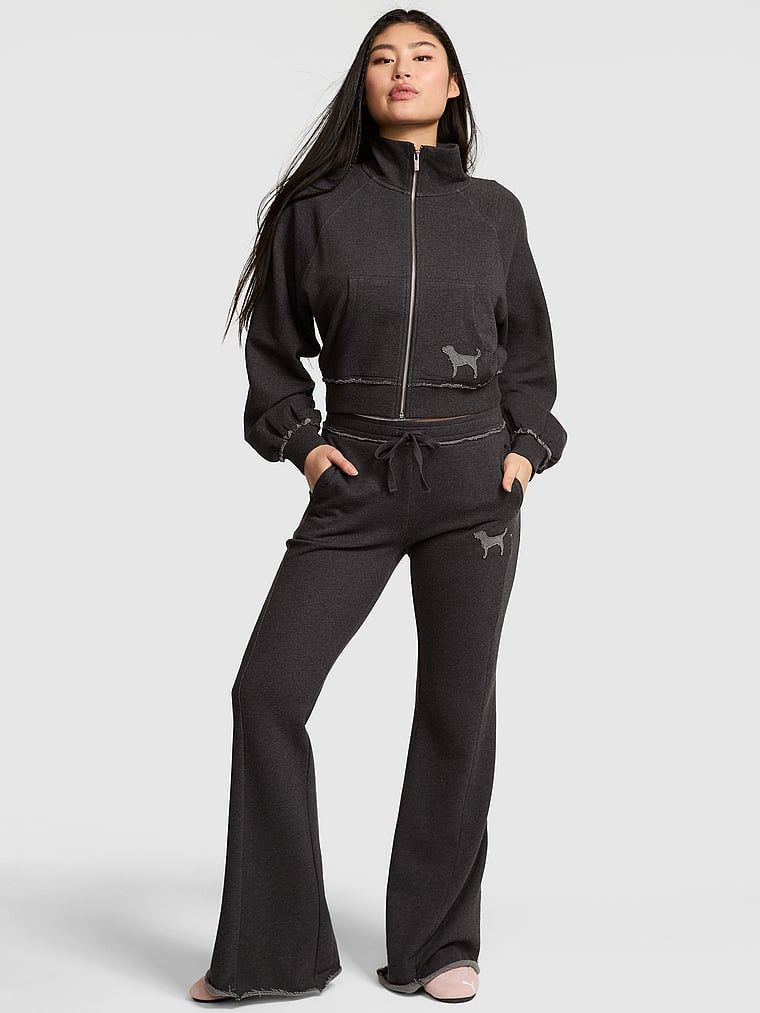 Pantaloni Campus Terry evazați