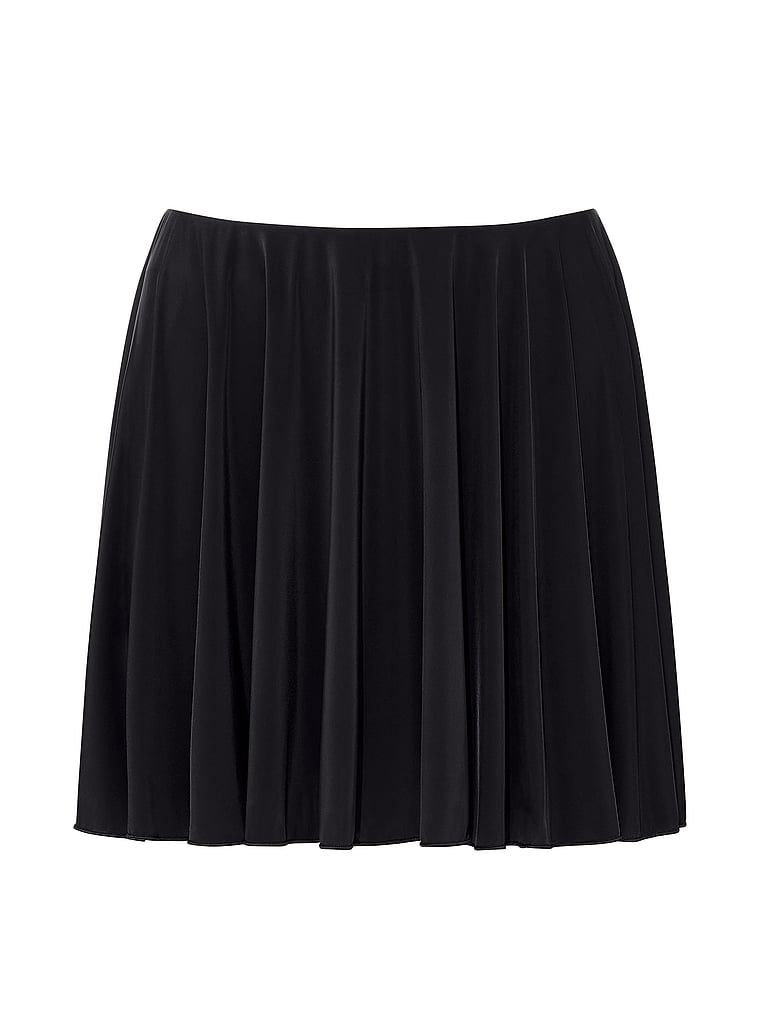 Fustă sport de tenis cu pantaloni scurți VSX Elevate Sheer Radiance. Produsul este negru și provine din colecția VSX.